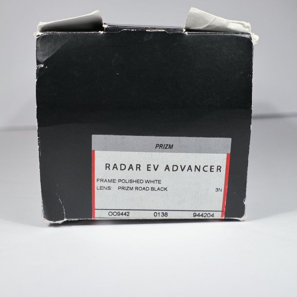 Oakley Radar EV Advancers Polished White Primz Road Black Pink Logo OO9442-0438 - Picture 12 of 14